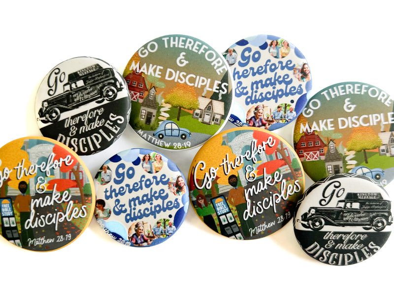 Go Therefore and Make Disciples Pins