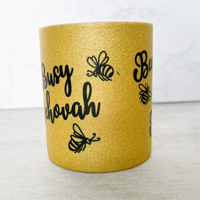 Limited Edition - Gold Glitter Bee Mug