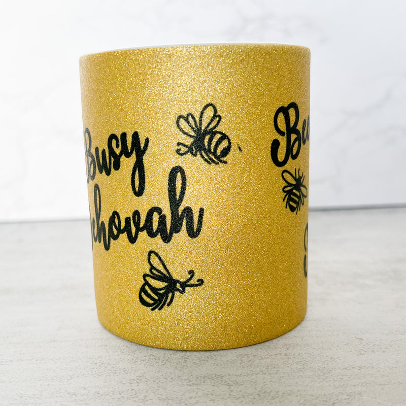 Limited Edition - Gold Glitter Bee Mug