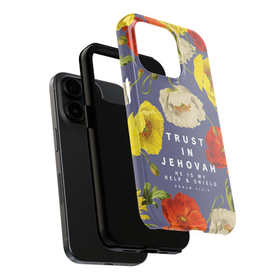 Trust in Jehovah Tough Phone Cases - IPhone