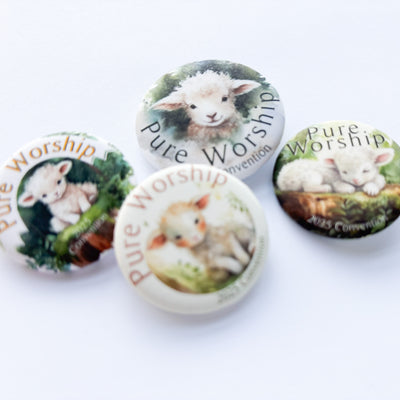 Pure Worship Pins - Sheep