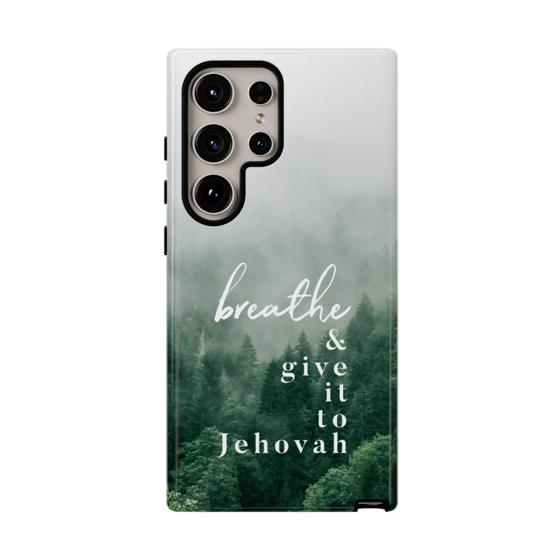 Breathe and Give It To Jehovah Tough Cases - Pixel Galaxy