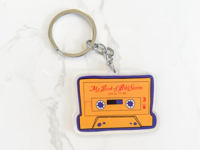 Bible Story Tape Keychain