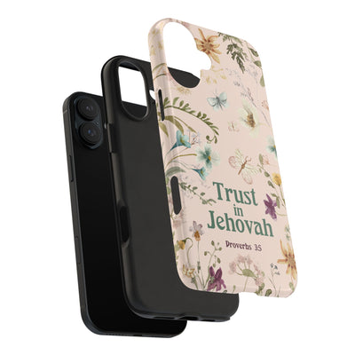 Trust in Jehovah Tough Phone Cases - IPhone