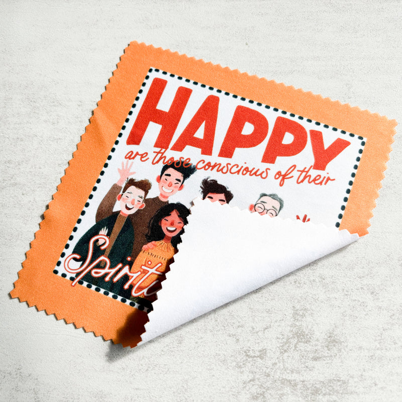 Happy Are Those Conscious Lens Screen Cleaning Cloth