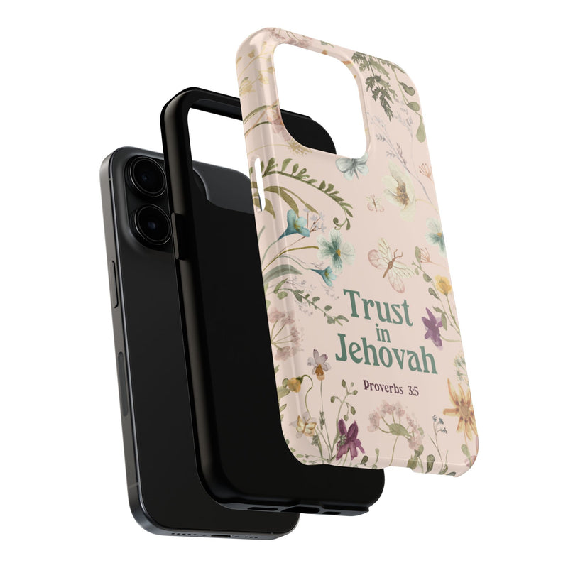 Trust in Jehovah Tough Phone Cases - IPhone