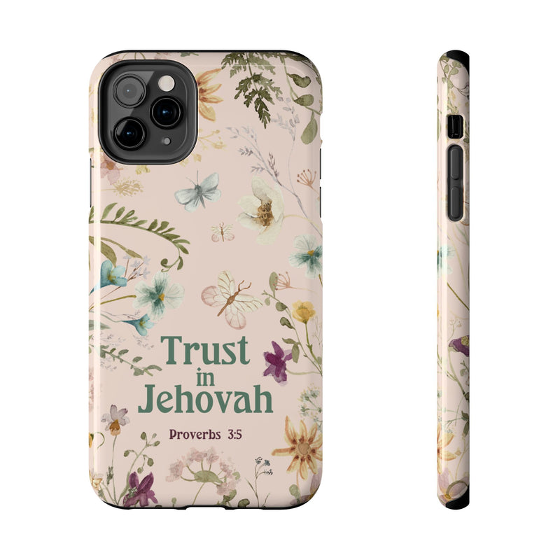 Trust in Jehovah Tough Phone Cases - IPhone