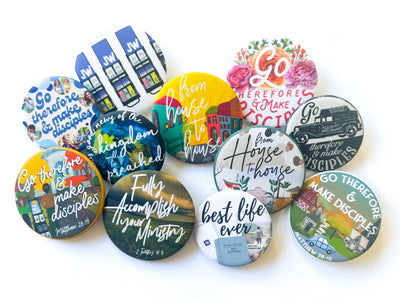 Mixed Field Ministry Pins