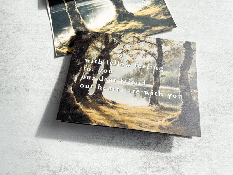 Sympathy Forest Greeting Card