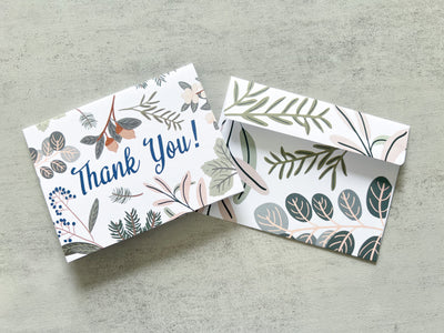 Thank You 4 x 6 Greeting Card - GINGERS