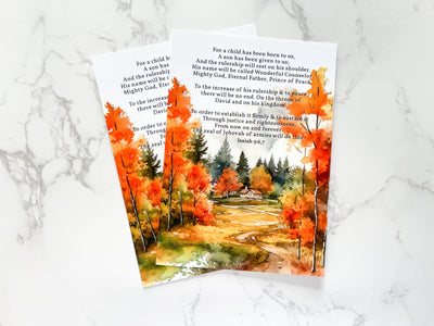 September Campaign Isaiah 5 x 7 Postcards - GINGERS