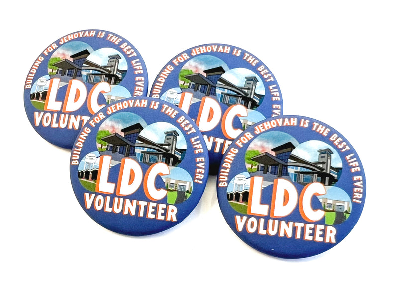 LDC Blue Local Design Construction Pins