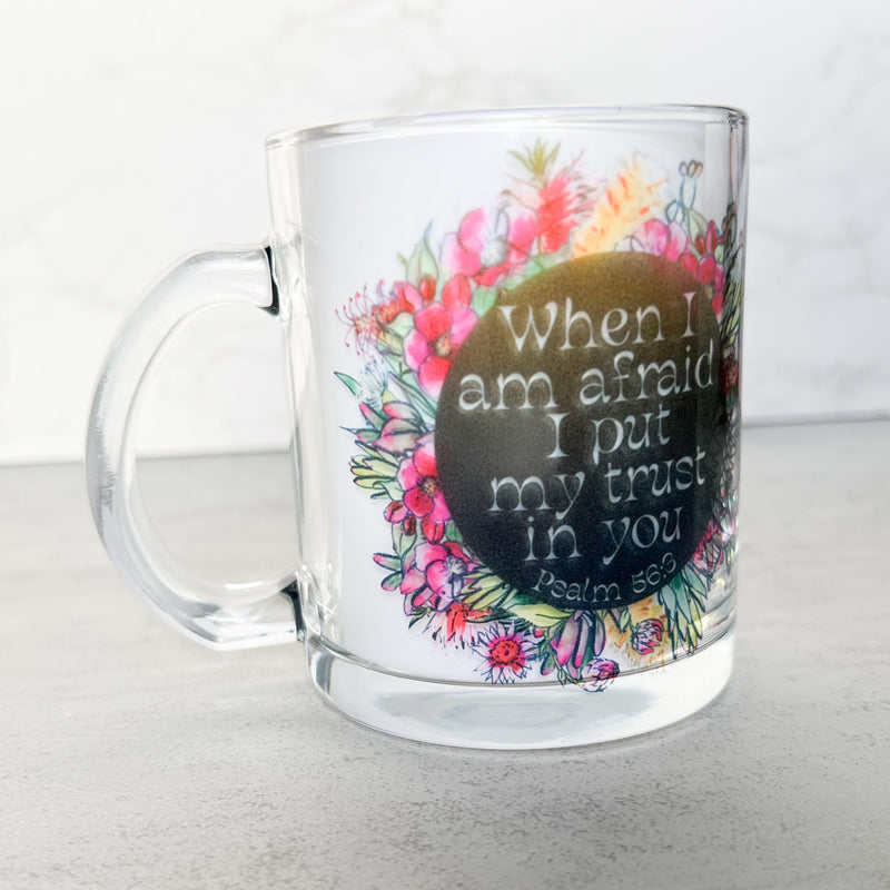 NOT PERFECT Limited Edition - Clear When Im Afraid Mug