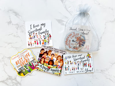 Spiritual Family Gift Bags Magnets - GINGERS