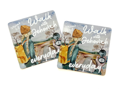 Walk With Jehovah Magnet - GINGERS
