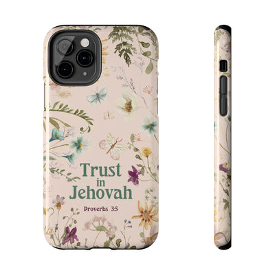 Trust in Jehovah Tough Phone Cases - IPhone