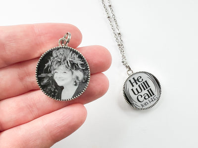 He Will Call Double Sided Necklace - GINGERS