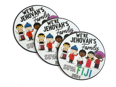 Fiji Special Convention Stickers - GINGERS