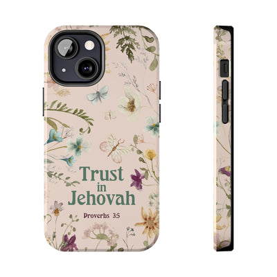 Trust in Jehovah Tough Phone Cases - IPhone