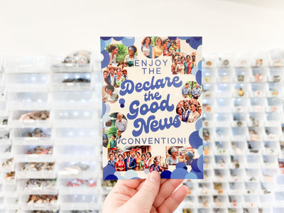 Declare The Good News Checklist 5 x 7 Postcards - GINGERS