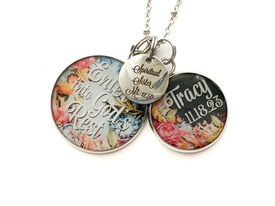 Enter Into Gods Rest - Personalized Necklace - GINGERS