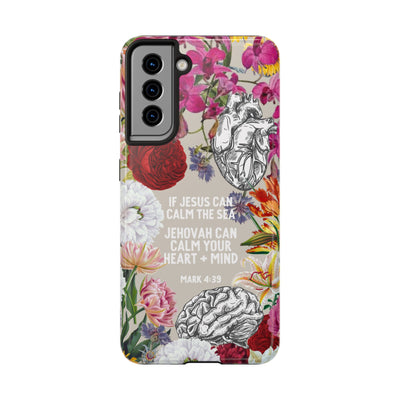 If Jesus Can Calm The Sea - Tough Phone Cases