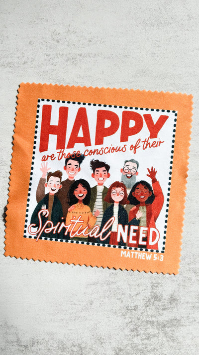 Happy Are Those Conscious Lens Screen Cleaning Cloth