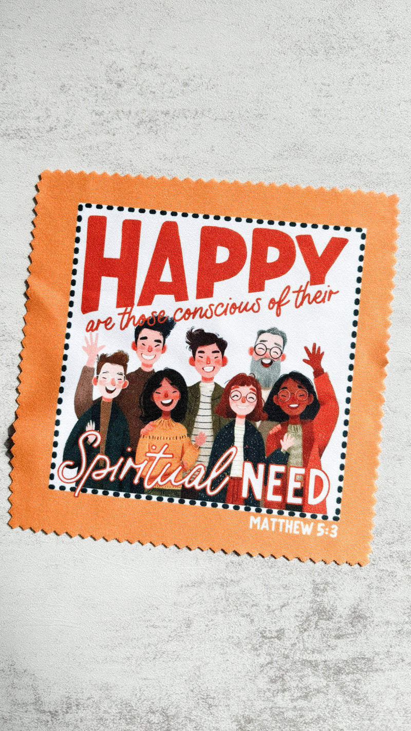 Happy Are Those Conscious Lens Screen Cleaning Cloth