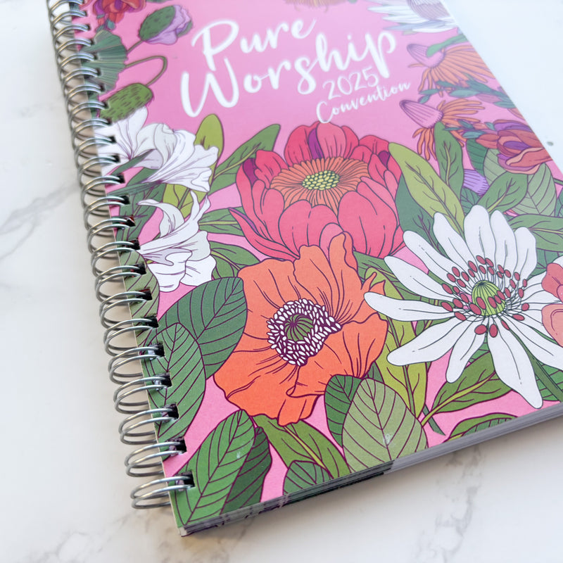 Floral Convention Notebook