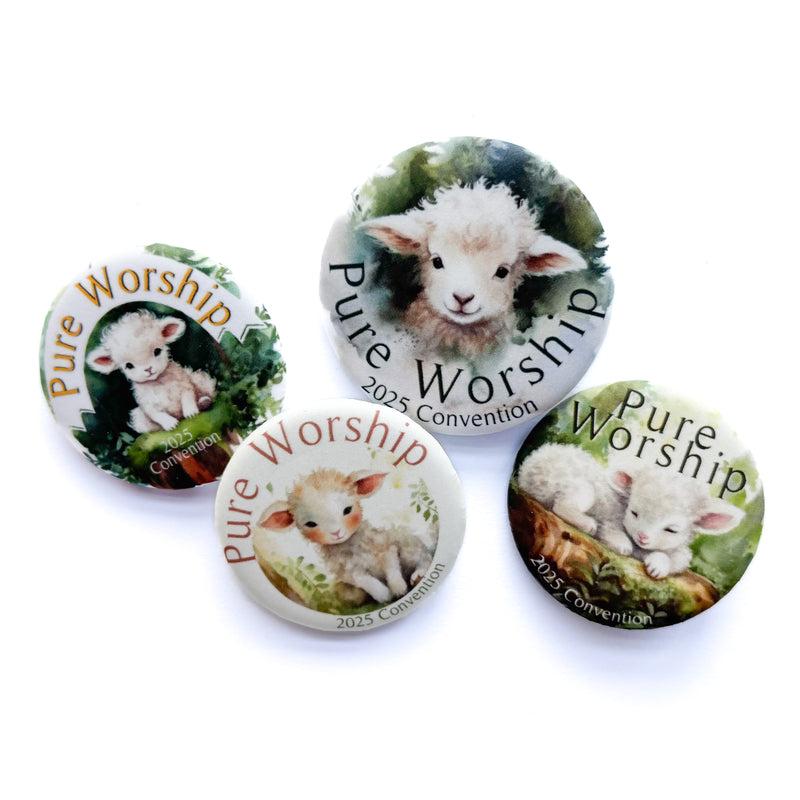 Pure Worship Pins - Sheep