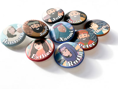 Bible Character Pins