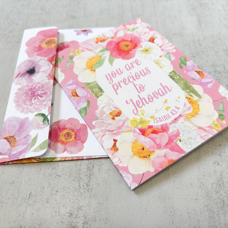 You Are Precious to Jehovah Greeting Card