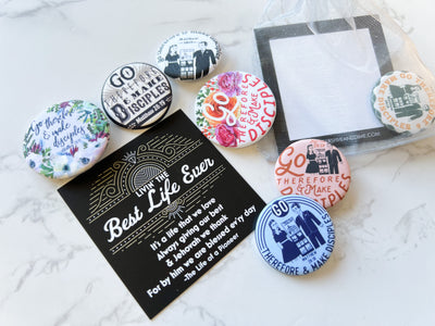 Best Life Ever Gift Bags - Go Make Disciples Pins - GINGERS