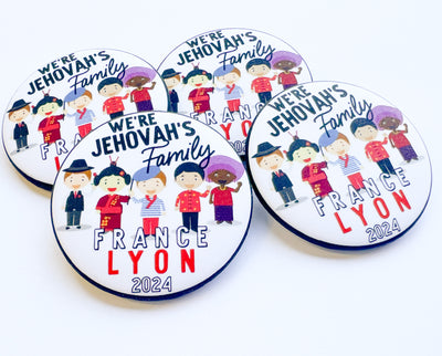 Lyon France Pins - Brotherhood
