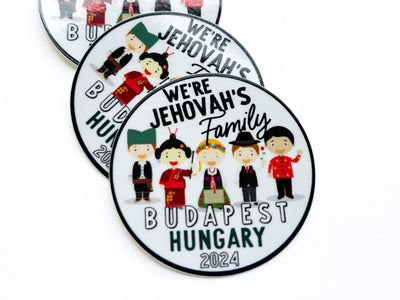 Hungary Special Convention Stickers - GINGERS