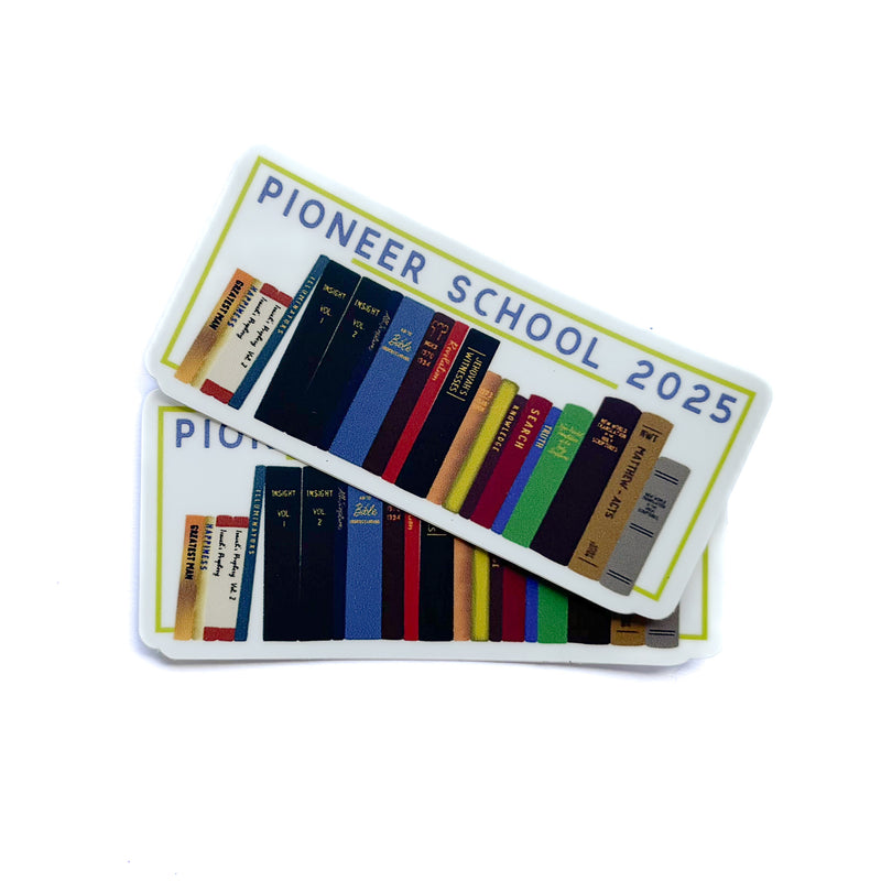 Pioneer School 2025 Stickers