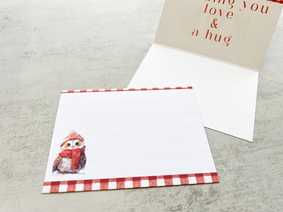 Cozy Animal Greeting Card - GINGERS