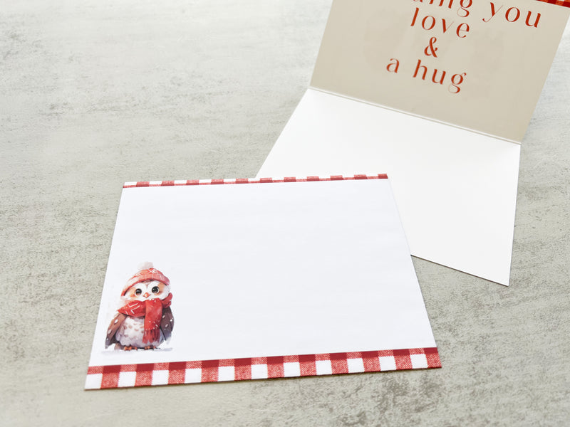 Cozy Animal Greeting Card - GINGERS
