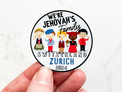 Zurich Special Convention Stickers - GINGERS