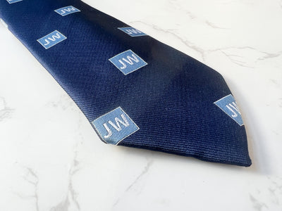 JW Navy Tie