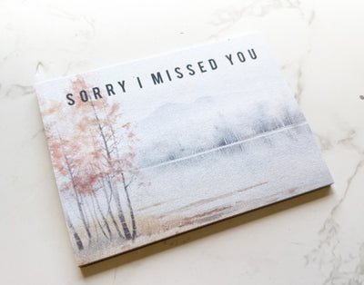 Sorry I Missed You - Autumn Mini Sticky Notes