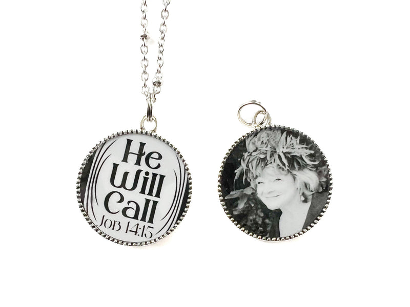He Will Call Double Sided Necklace - GINGERS