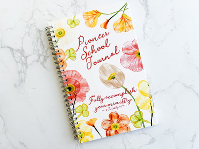 Poppies Pioneer School Notes Notebook - GINGERS
