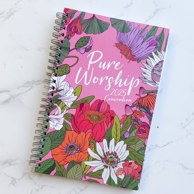 Floral Convention Notebook