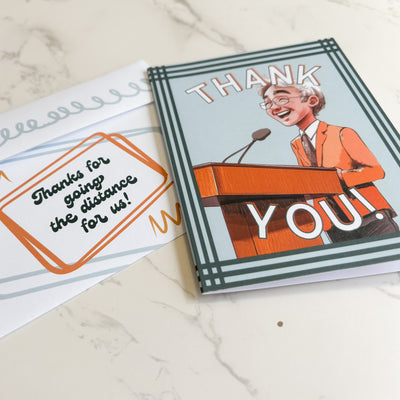 Visiting Speaker 4 x 6 Greeting Card