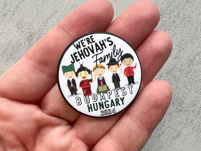 Budapest Pins - Worldwide Family - GINGERS