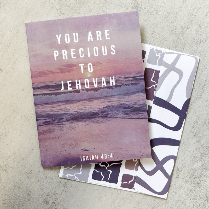 You Are Precious to Jehovah Greeting Card