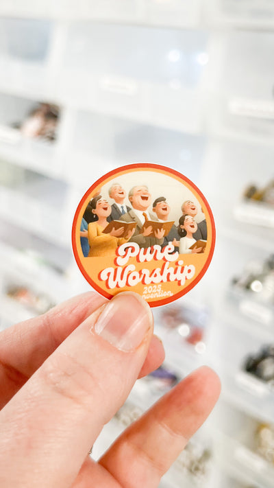 Pure Worship Convention Stickers