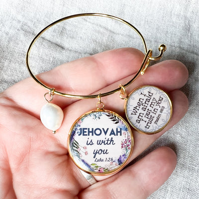 Jehovah Is With You Bracelet