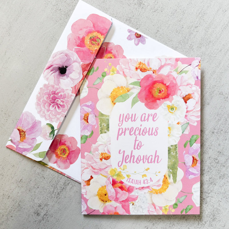 You Are Precious to Jehovah Greeting Card